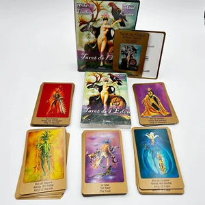 Tarot de L'Eden French Edition Tarot of Eden Deck and Book Set OOP - Picture 1 of 14