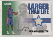 2008-09 Skybox Larger Than Life Memorabilia Retail Green Richard Hamilton #LL-RH