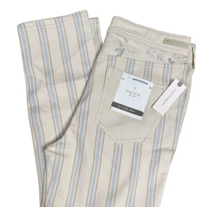Pilcro & The Letterpress Anthropologie Jeans Gr. 27 Ankle Striped High Rise - Bild 1 von 11