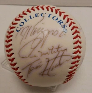 Paul Molitor Tori Hunter 6 Signature Minnesota Twins Baseball COA 012420DBT2 - Picture 1 of 4