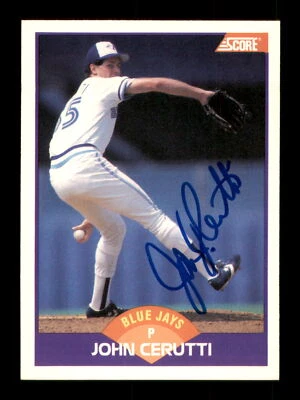 John Cerutti Autographed Signed 1989 Score Card #304 Toronto Blue Jays 188244 - Image 1 of 2