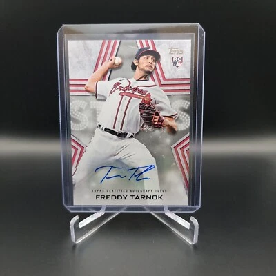 2023 Topps Series 1 Freddy Tarnok Baseball Stars Auto Braves/A's *EXTRAS* - Image 1 of 4