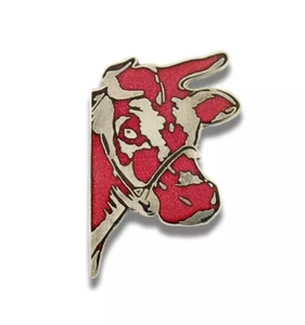 Vintage ACME Studio ANDY WARHOL "Cow" Cloisonné Enamel Brooch NEW - Picture 1 of 4
