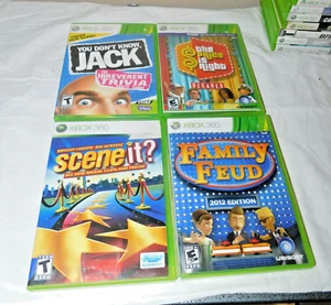 Game Night lot Family Feud 2012 price is right YDK jack Scene it Xbox 360 - Picture 1 of 2
