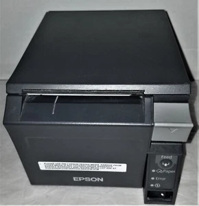 Epson TM-T70II Modell M296A Thermobelegdrucker mit USB & UB-R04 Wireless-Anschluss - Bild 1 von 2