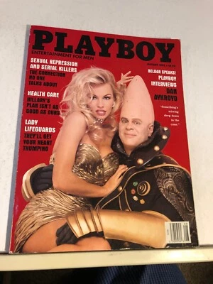 Playboy Adult Magazine August 1993 Pam Anderson  Dan Aykroyd  Conehead  724 - Image 1 of 3