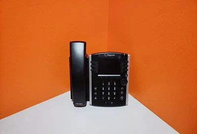 Polycom VVX 401 (2200-48400-025) 12-line Desktop Phone Seller Refurbished - Image 1 of 4