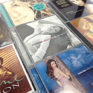 7pc Celine Dion CD Lot LET'S TALK ABOUT LOVE One Heart NEW DAY HAS COME Volume 1 - Picture 1 of 9