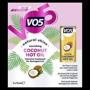 VO5 Nourishing Coconut - For Damaged Hair - 4x15ml - NEW UK - Picture 1 of 1