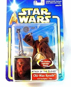 STAR WARS SAGA OBI-WAN KENOBI JEDI STARFIGHTER PILOT ,COLLECTOR'S ITEM ,NEW - Picture 1 of 12