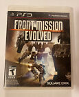 Front Mission Evolved (Sony PlayStation 3, 2010) Case + Disc No Manual Tested