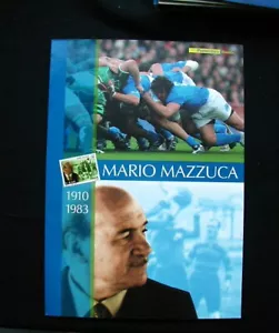 2010 Italy Rugby player MARIO MAZZUCA official folder card stamps cover FDC - Picture 1 of 3