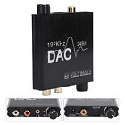 Digital To Analog Converter Adapter 192KHz 24bit Bass Volume Contr REL