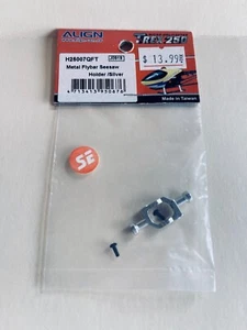 Align T-Rex 250 SE Metal Flybar Seesaw Holder H25007QFT Silver - Picture 1 of 2