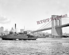 New York  Steamship / Ferry Farragut Year 1901  8x10 Photo