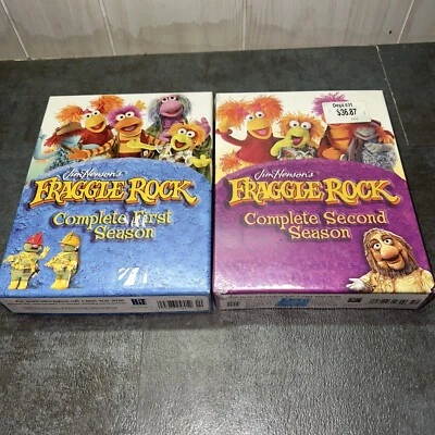 Jim Henson’s Fraggle Rock Complete Series Seasons 1 & 2 Season 2 Is Sealed NEW - Image 1 of 4