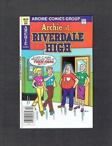 Archie at Riverdale High #83 Archie Series 1981 NM- (9.2) Grown Ups & Teen Fads - Picture 1 of 2
