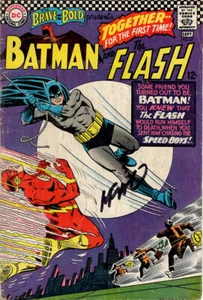 Brave and the Bold #67 1966 sehr guter Zustand Batman und Flash signiert von Carmine Infantino - Bild 1 von 3