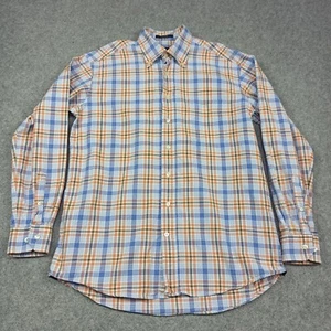 GANT Uomo Dress-Shirt Taglia L Ohio Oxford Urban-Fit a Bottoni Scozzese Grande - Foto 1 di 13