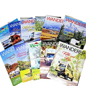 Wanderer Magazine Lot x11 (Varying Issues) Travel History Vintage Reads 🧳 - Picture 1 of 7