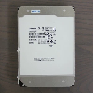 Toshiba MG08ACA16TE 16TB 7200RPM SATA 3.5" Enterprise HDD 92%-97% Health - Afbeelding 1 van 4