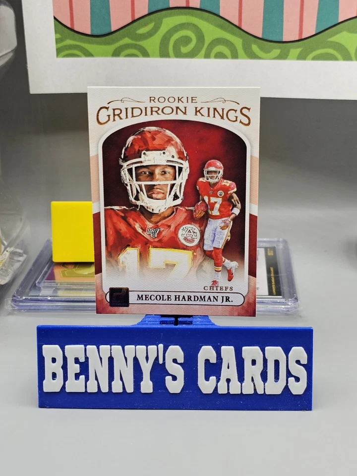 2019 Panini Donruss Canvas Bronze Rookie Gridiron Kings RC Mecole Hardman Jr. #A - Image 1 of 4