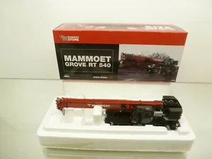 WSI 2636 MAMMOET GROVE RT 540 MOBILE CRANE - RED+BLACK 1:50 - GOOD IN BOX - Picture 1 of 11