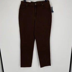 Sonoma Women’s Classic Fit Brown Pants size 14 - Picture 1 of 4