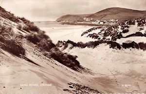 SANDDÜNEN CROYDE BARNSTAPLE DEVON ECHTFOTO POSTKARTE 1963 VALENTINSTAG H 8670 - Bild 1 von 2