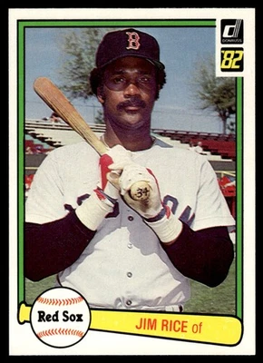 1982 Donruss JIM RICE #200 Boston Red Sox HOF - Image 1 of 2
