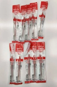 Uni-Ball SNP-7 0.7mm Red Refills – Power Tank Ballpoint Pen – 10 Pack – Japan - Picture 1 of 5
