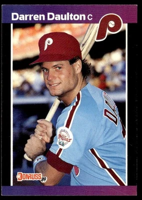 1989 Donruss Darren Daulton Philadelphia Phillies #549 - Image 1 of 2