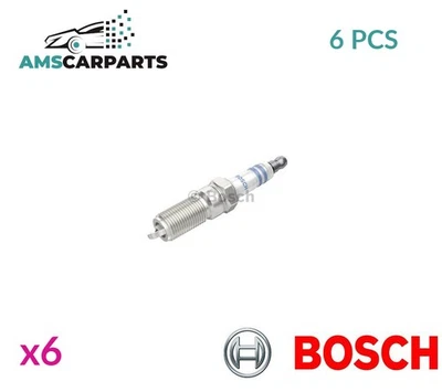 ENGINE SPARK PLUG SET PLUGS 0 242 230 530 BOSCH 6PCS NEW OE REPLACEMENT - Image 1 of 4