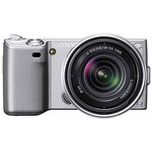 SONY Digital SLR α NEX-5 Zoom Lens Kit Silver NEX-5K S (Language Japanese only) - Image 1 of 1