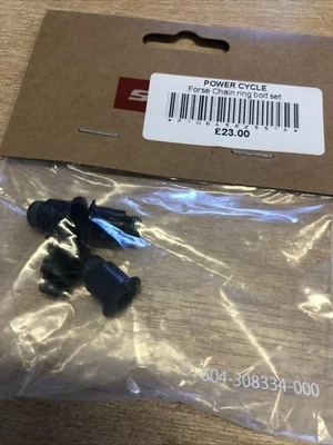 SRAM Double Chainring Bolt Kit 4 Arm 94/107 BCD Red Force D1, 11.6918.004.000 - Image 1 of 2