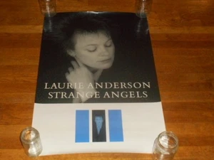 LAURIE ANDERSON Strange Angels 23 x 35 PROMO POSTER Original 1989 Warner Bros - Bild 1 von 3