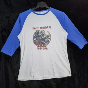 Vintage Iron Maiden Number Of The Beast World Tour Shirt Size 2XL - Picture 1 of 6