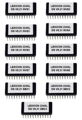 Lexicon 224XL OS Version 8.21 Latest Firmware 224 XL Update Upgrade Eprom Rom - Imagen 1 de 3