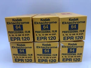 Lot of 6 Kodak Ektachrome 64 Daylight EPR 120 Professional Film Expired 12/1984 - Picture 1 of 5