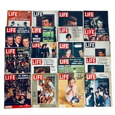 Lot of 19 1960s 1970s Life Magazine JFK John F. Kennedy, Jacqueline Kennedy