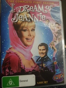 I Dream of Jeannie Ss 1,2,3,4 DVD Barbara Eden Larry Hagman TV Series Reg 4 Aus - Picture 1 of 2