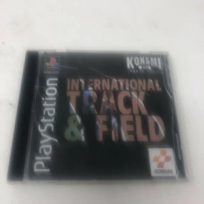 International Track & Field (Sony PlayStation 1, 1996) BLACK LABEL! PS1! - Image 1 of 4