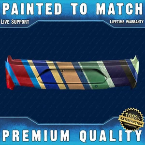 NEW Painted To Match Rear Bumper Replacement for 2018-2021 Ford Mustang w/ Park - Picture 1 of 11