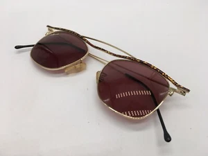 Woman Sunglasses Gold S7020 Vintage Logo Canoe 1980s Medium - Picture 1 of 11