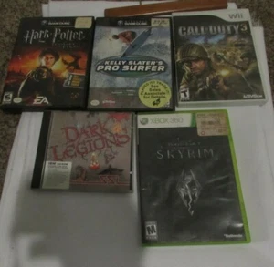 GAMECUBE / WII / XBOX 360 / PC / GAME BUNDLE OF 5 - Picture 1 of 3