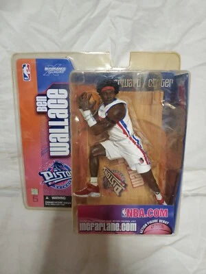 Figura de acción Ben Wallace McFarlane NBA SportsPicks Serie 5 camiseta blanca nueva en caja  Foto 1 de 4
