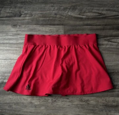 Adidas Skort Mujer’s L Climalite Tenis Falda Rosa Ropa Activa Elastizada Foto 1 de 4