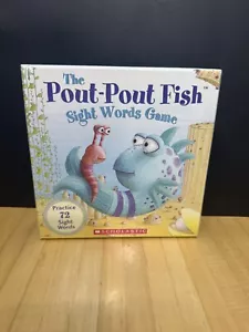 NEW !! Scholastic The Pout-Pout Fish Sight Words Game 551385 2016 - Picture 1 of 8