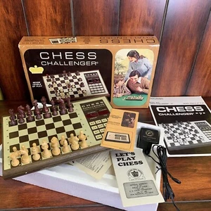 Vintage Fidelity Electronics 1977 Chess Challenger 7 - 100% completo classico - Foto 1 di 11