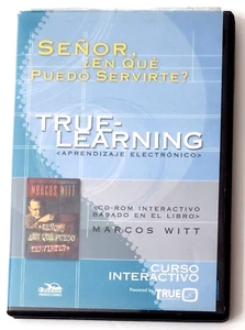 Senor, En Que Puedo Servirte? Marcos Witt. True Learning. CD-Rom Interactivo. - Imagen 1 de 5